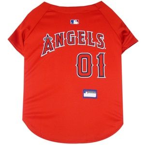 Los Angeles Angels MLB Dog Baseball Jersey